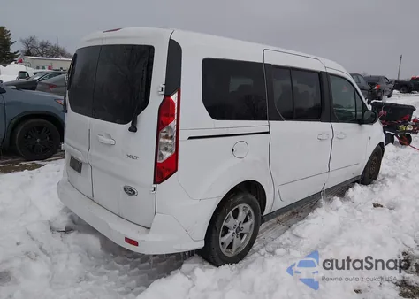 2014 Ford Transit Connect Xlt z USA, uszkodzony, nr VIN NM0GS9F77E1136867